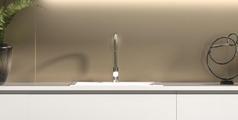 Seamlessly Modern Kitchen Taps