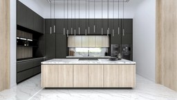 Eclectic Kitchen Design in Dubai
